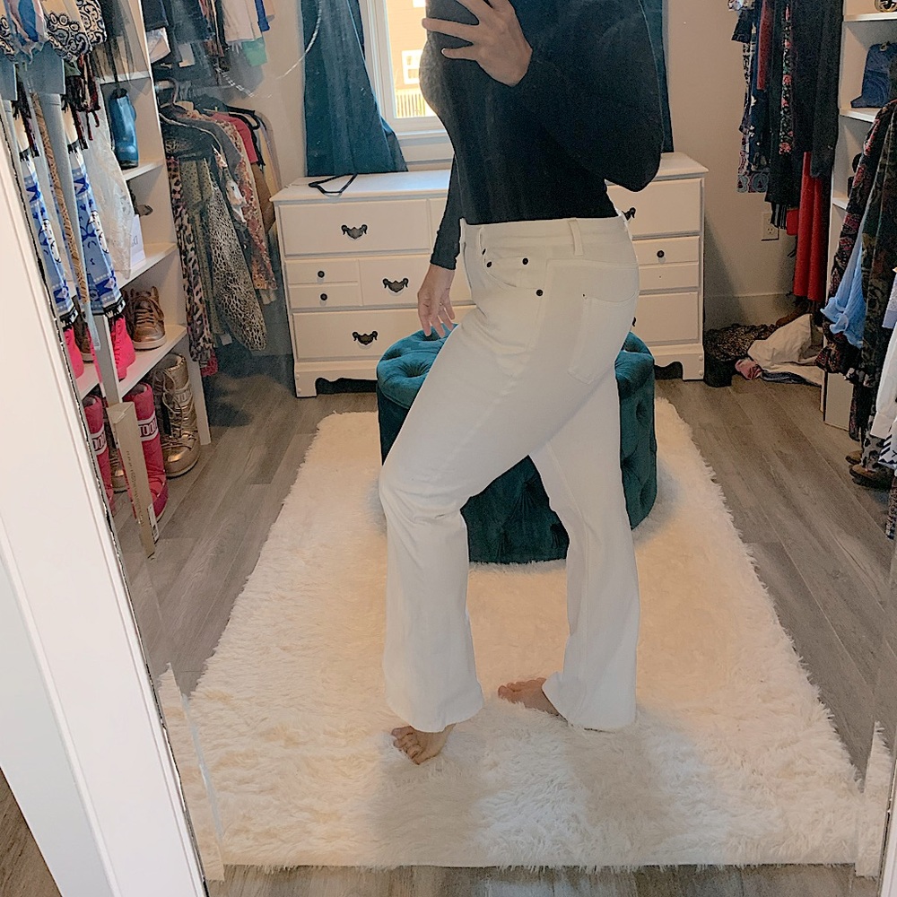 L.L. Bean white jeans 👖 🤍